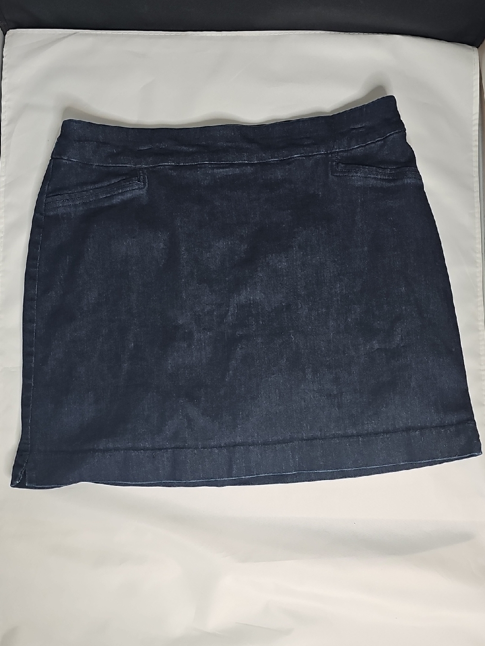Croft & BarrowDark Blue Demin Skort